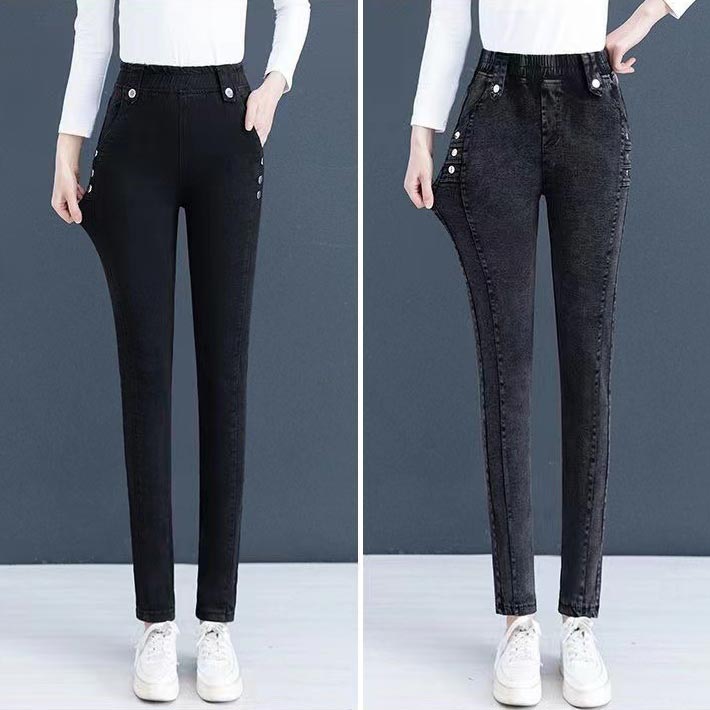 【Numerar la livrare】✨Blugi Skinny Plush pentru femei