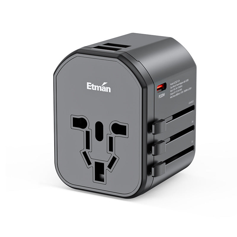 ⚡Adaptor universal de călătorie globală