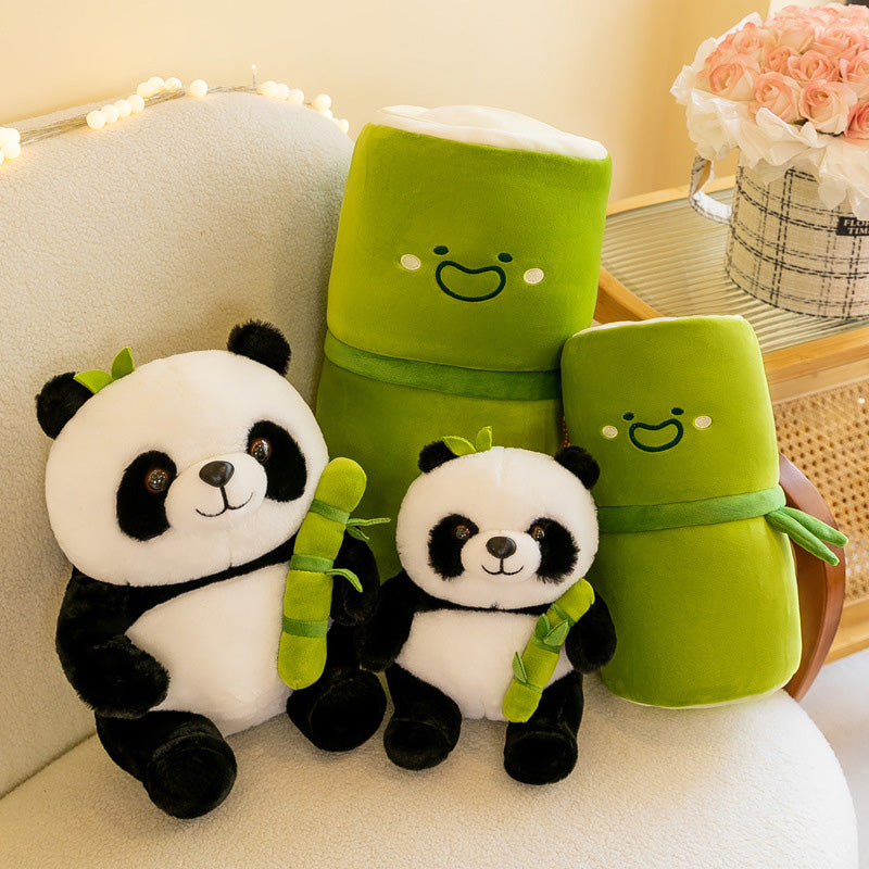 ☘Vânzare de iarnă 40% off🐼Păpușă moale de pluș Bamboo Panda