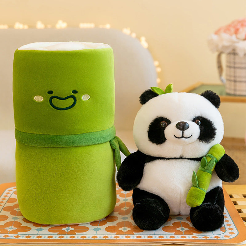 ☘Vânzare de iarnă 40% off🐼Păpușă moale de pluș Bamboo Panda