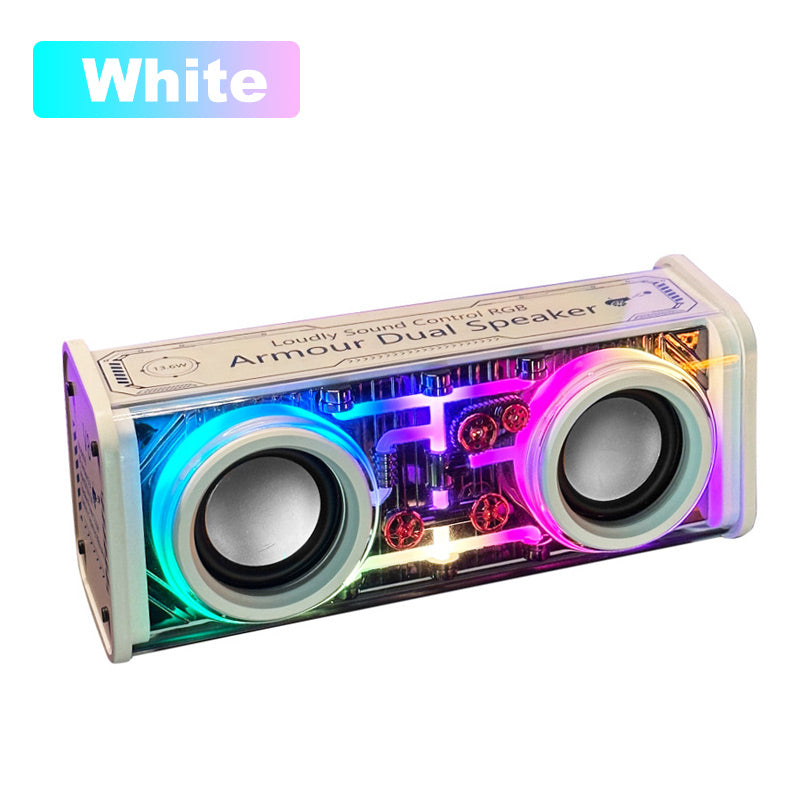 🎉Vânzare de iarnă 40% off✨Transparent Mecha Bluetooth Audio