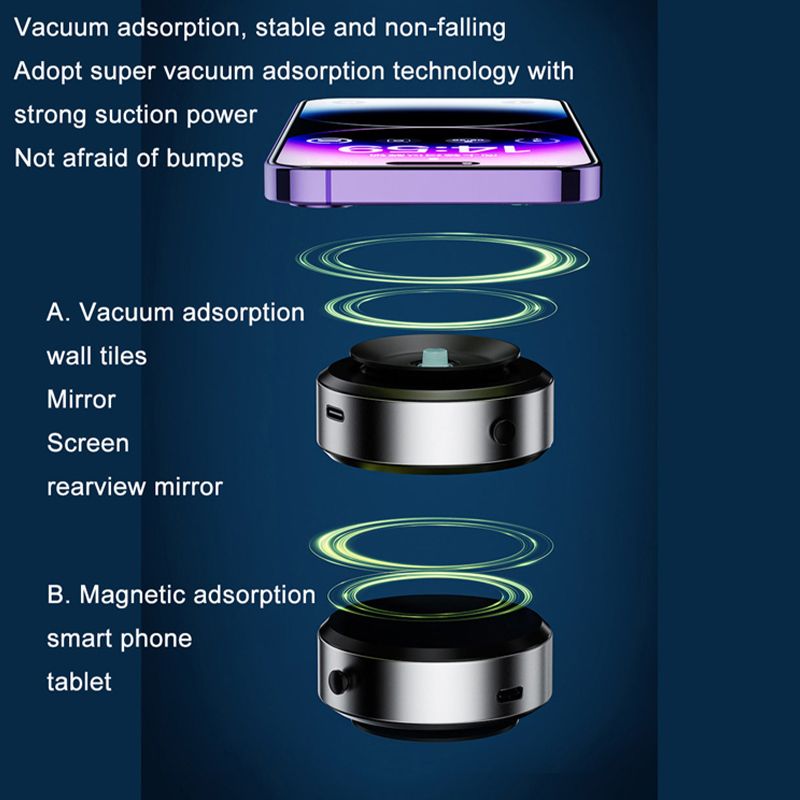 【Numerar la livrare】🚗Suport magnetic pentru cupa de aspirație pentru mașină