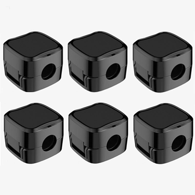 ✨Păstrați-vă desktop-ul curat și ordonat😍Suport pentru cablu magnetic - Set 6 PCS