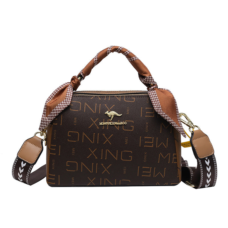 💝2024 New Hot Selling👜Sac de vânzare pentru femei Vintage imprimat Satchel Bag