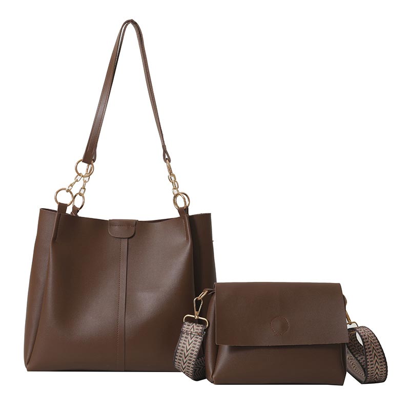 🥳Produse noi 40% off💖Femei Tote Bag Crossbody sac de umăr sac de 2 piese Set de 2 piese