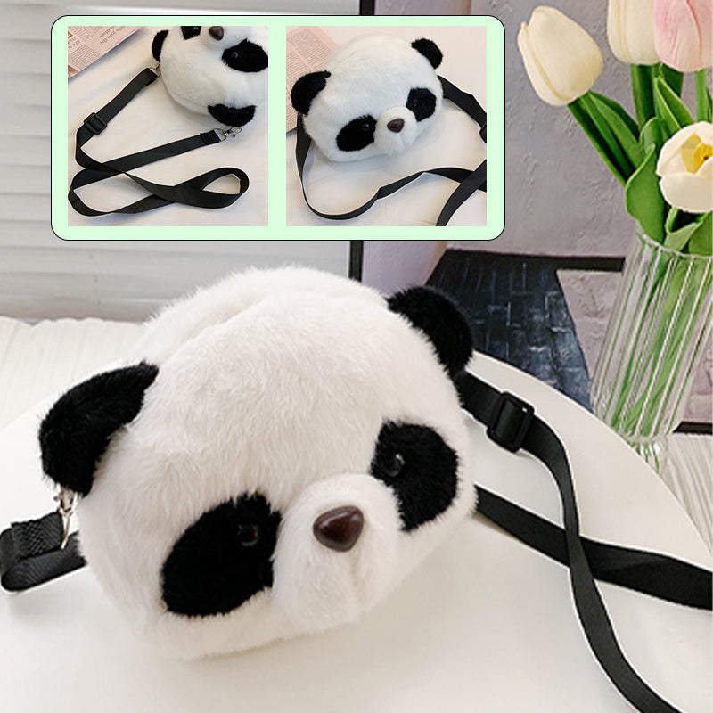 💖Produse noi 40% off🐼Dulce drăguț drăguț desene animate Panda Doll Bag