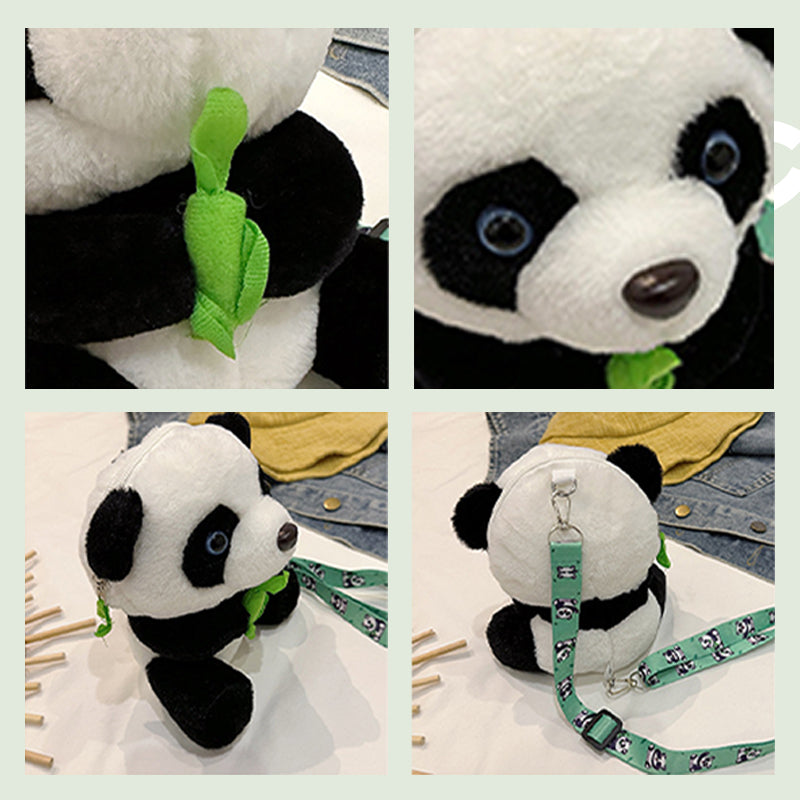 💖Produse noi 40% off🐼Dulce drăguț drăguț desene animate Panda Doll Bag