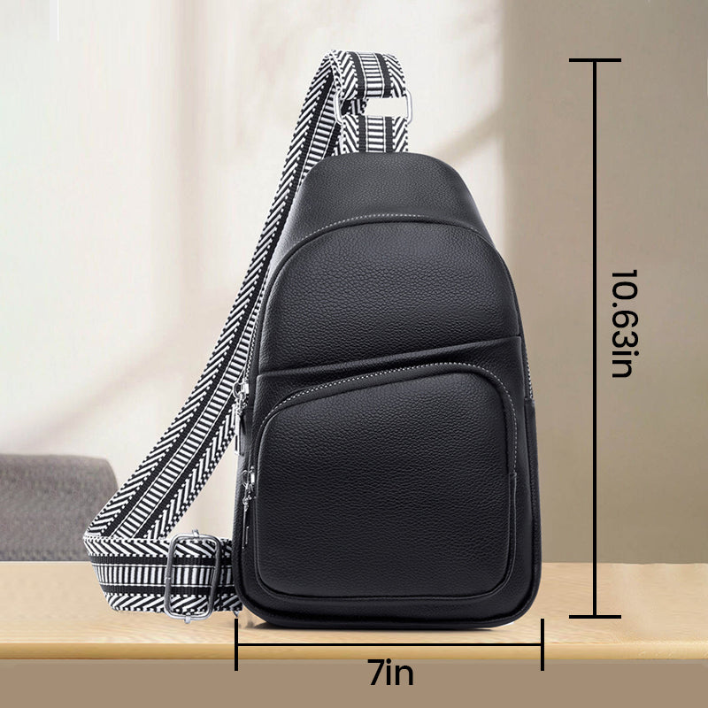 【🎊Numerar la livrare (COD)】✨Mică geantă pentru femei din piele artificială Sling Bag